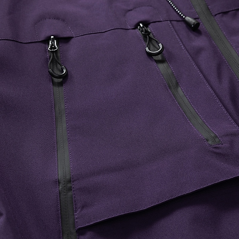 Per uomo Giacca Sportiva Giacca da Escursionismo Giacca antivento Sport all'Aperto Casuale Impermeabile Giacca a Vento Cerniera Tasca Primavera & Autunno Tinta unica Attivo Con Cappuccio Regolare del 2026 a $41.99 –P15