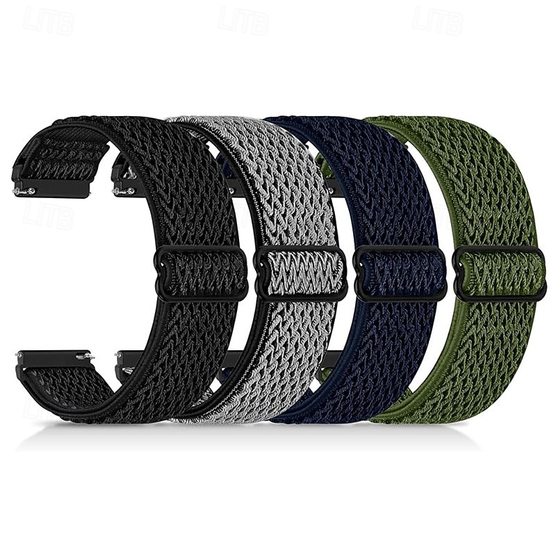 4 pezzi Cinturino per orologio  per Garmin Samsung Galaxy Huawei Watch 3 Pro, Watch 2 Classic, Watch GT 3 Pro / 2 Pro / 2e / Runner / Active / 42mm / 46mm, Honor Magnic 2 GS 3i GTS 4,4mini del 2025 a $14.99 –P4