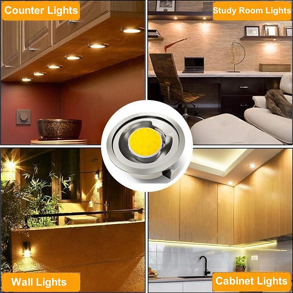 G4 COB LED chip lamp DC12V 3W LED licht wit warm wit voor marine RV wandlamp camper trailer verlichting 5 stuks 2025 - $18.49 –P5