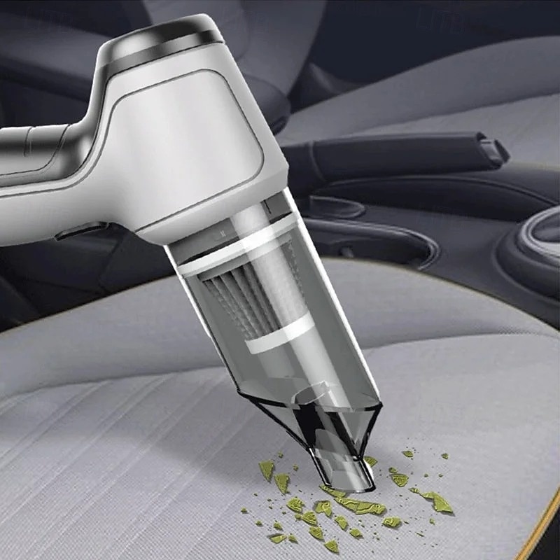 Mini aspiradora inalámbrica de mano 3 en 1, soplador de aspiradora de coche de alta succión, pequeño removedor de polvo inalámbrico portátil para limpieza interior de automóviles y uso doméstico 2026 - $34.99 –P1