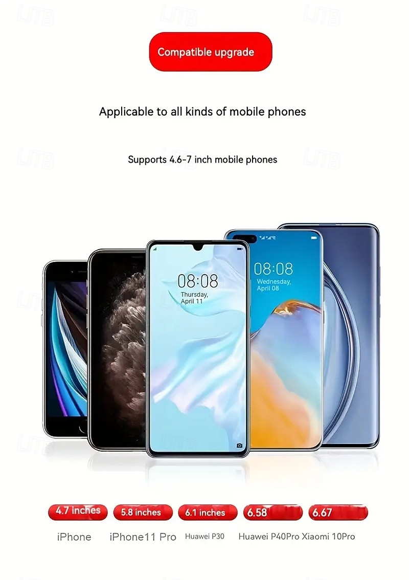 Car Phone Holder Anti-shake Gravity Car Holder For Car Air Vents 2026 - $10.99 –P7