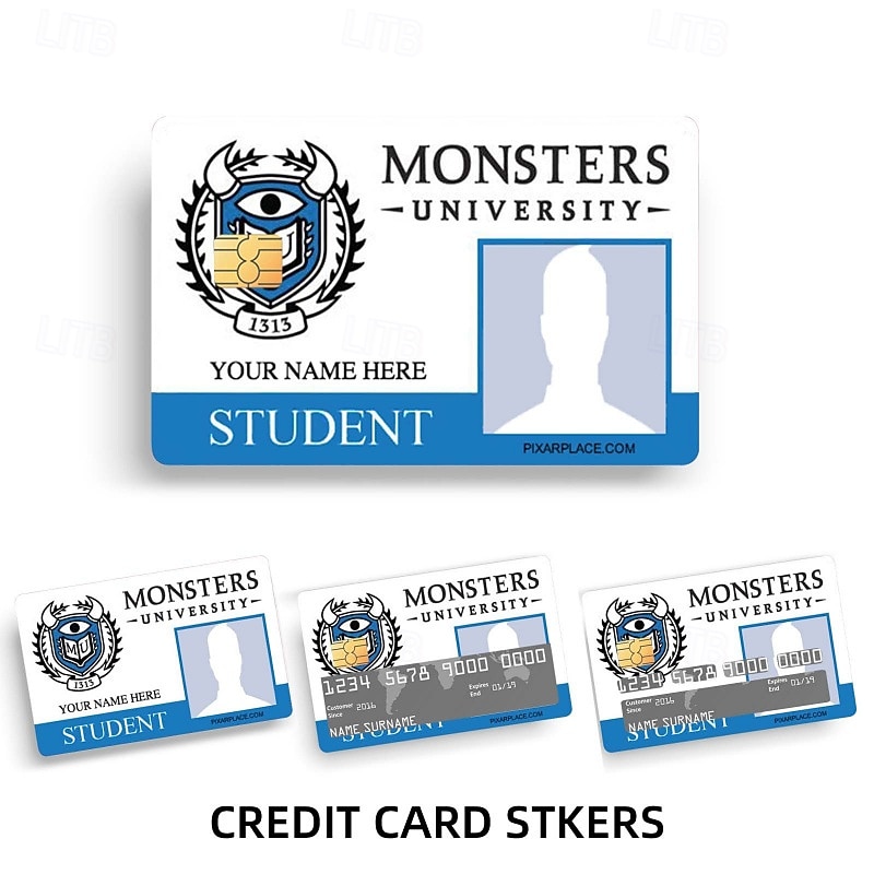 Набор из 4 скинов карт секретных агентов для косплея FBI/ICE Designs &подарочный набор наклеек матовый идентификатор &Декоративные наклейки для кредитных карт, персонализированные стильные наклейки 2026 - $12.99 –P20