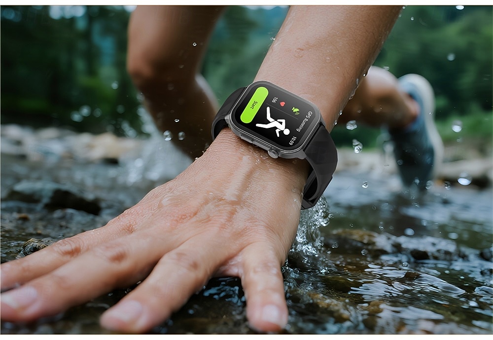 LC211 Smart Watch 2.01 inch Smartwatch Fitness Running Watch Bluetooth Temperature Monitoring Pedometer Call Reminder Compatible with Android iOS Women Men GPS Long Standby Hands-Free Calls IPX-5 2025 - $47.99 –P15