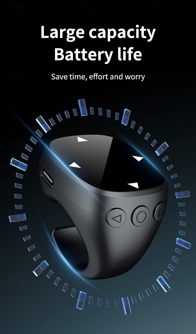 vingertop bluetooth afstandsbediening video scrollring en camera sluiter afstandsbediening 2025 - $24.99 –P10