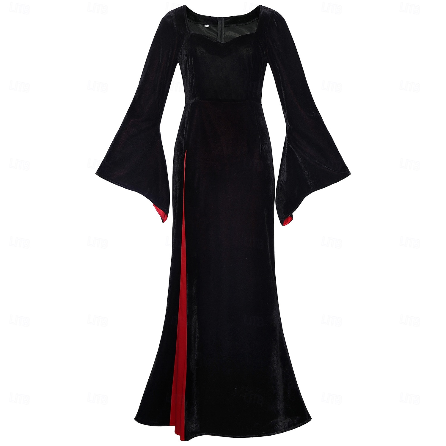 Horror gótico Academia oscura Vestidos Disfraz Vestido llamativo Cosplay for Mujer Adultos Víspera de Todos los Santos Carnaval Rendimiento Fiesta Disfraces educativos 2026 - $65.99 –P1