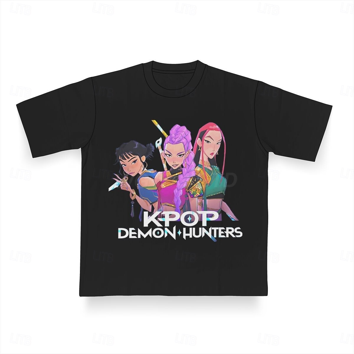 Cacciatori di demoni KPop Cacciatore di demoni Rumi Cacciatrice T-shirt Personaggio Grafico Per Per donna Adulti Mascherata Stampa a caldo Feste Casual Quotidiano del 2025 a $17.49 –P2