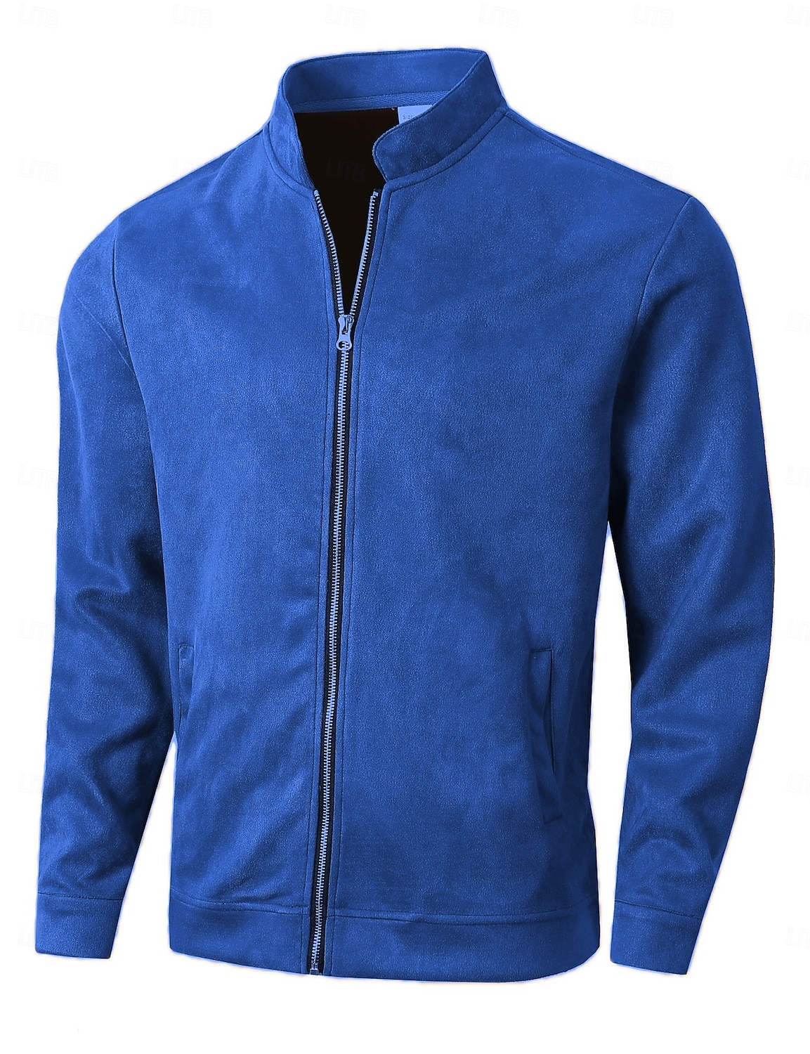 Herren Freizeitjacke Alltagstauglich Verschleißfest Wasserdicht Basic Frühling & Herbst Einfarbig Lässig Oberbekleidung Stehkragen Regulär Schwarz Königliches Blau Armeegrün Dunkelkaffee Dunkelgray 2025 - $38.99 –P1