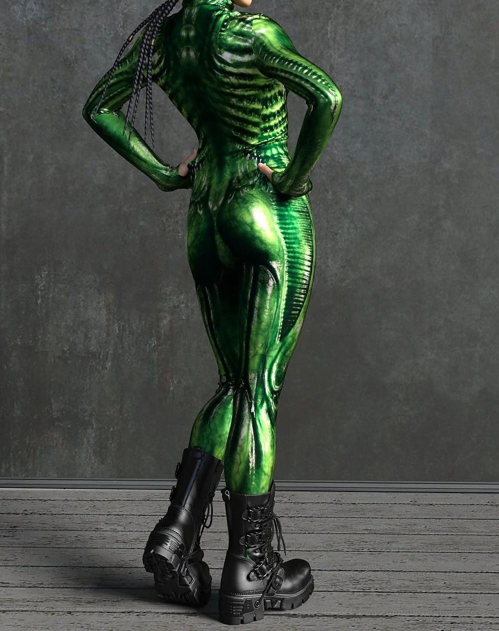 Disfraz de carnaval Traje de Cuerpo Completo Trajes Zentai estampados Traje de cosplay Body Estampado Disfraz Sexy Víspera de Todos los Santos Hombre Mujer Chico Traje para Fiesta Rendimiento 2026 - $33.99 –P5