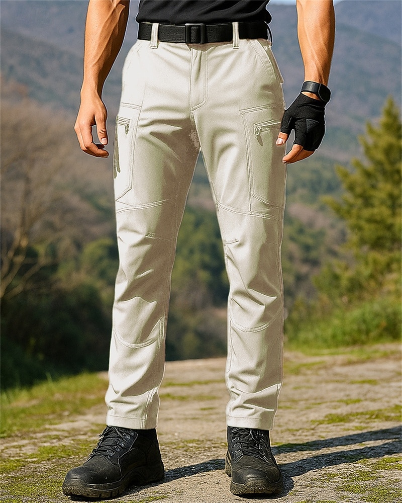 Herren Kampfhosen Cargohosen Wanderhosen Außen Normale Passform Wasserdicht Winddicht Hosen Tasche Schwarz Armeegrün Camping / Wandern Jagd Klettern S M L XL XXL 2025 - $25.99 –P5