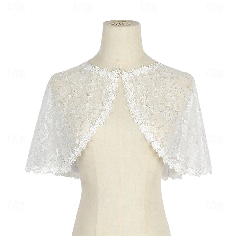 элегантная кружевная шаль для женщин, цветочные кружевные шали и палантины для свадеб, гостей, невест, подружек невесты 2026 - $16.49 –P9