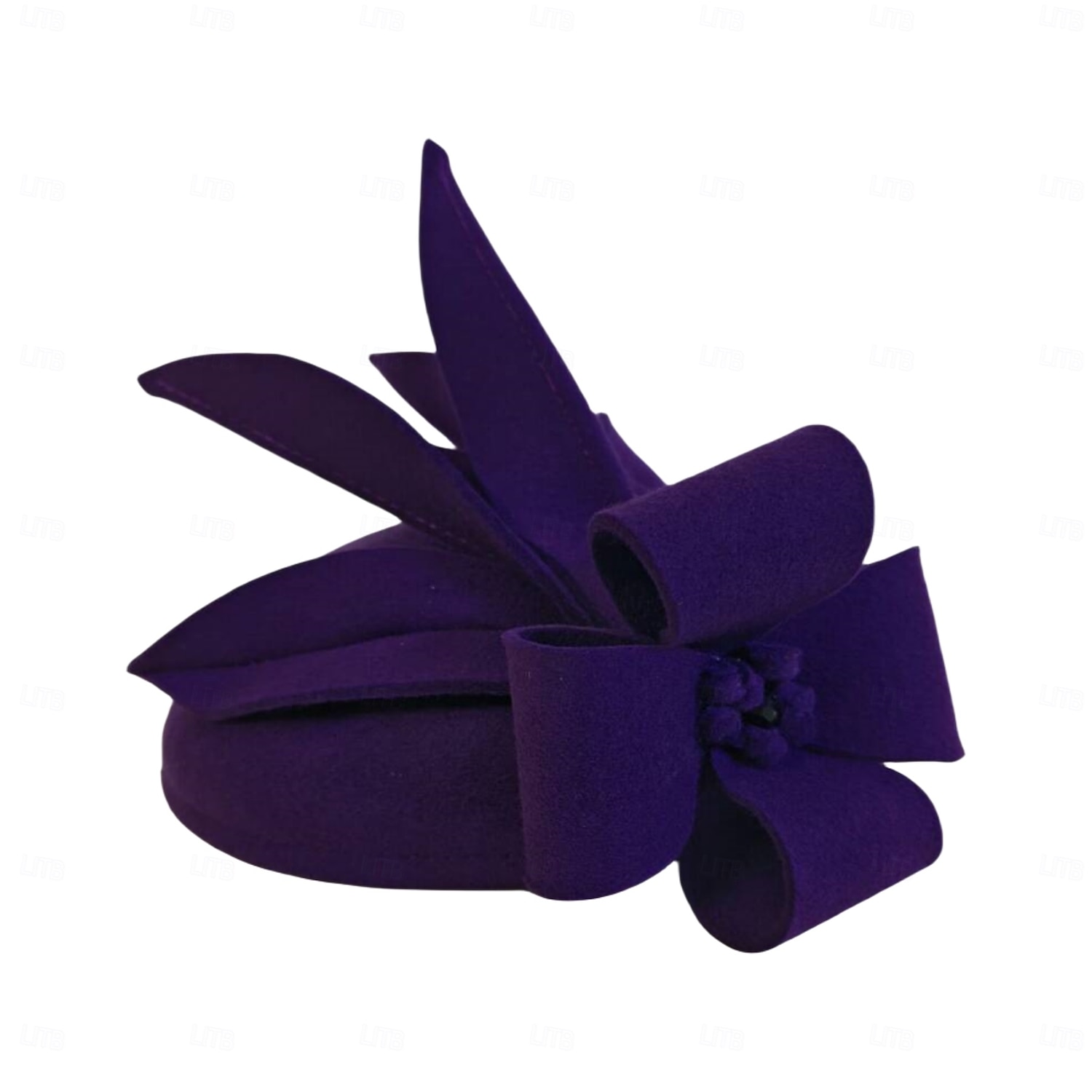 2026年 エレガントなウールの帽子 ファシネーター ケンタッキーダービーハット クラシック ソリッドカラー 結婚式 / ティーパーティー / レディースデー かぶと 女性用 秋&amp; 冬  コレクション – $57.99 –P7