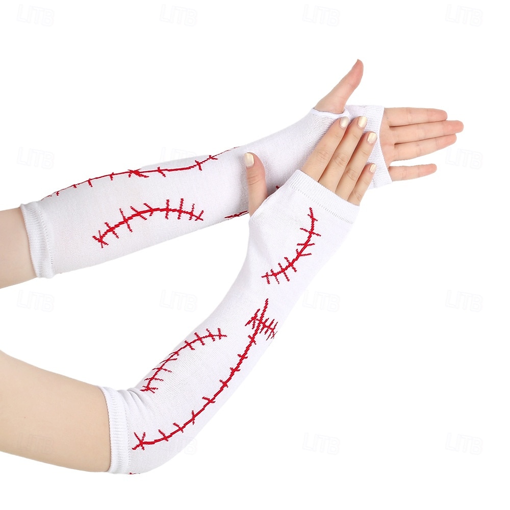 Sally Gloves Accessories Set Socks The Nightmare Before Christmas Horror Scary Costume Adults' Women's Halloween Carnival Party Performance Easy Halloween Costumes Dress Up 2026 - $13.99 –P12