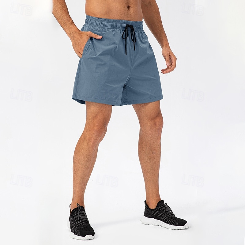 Муж. Шорты для бега Тренировочные шорты С карманами Завышенная Нижняя часть Одежда для спорта и отдыха Для спортивного зала Тренировка Быстровысыхающий Легкость Тренажерный зал Баскетбол Спортивная 2025 - $25.99 –P13