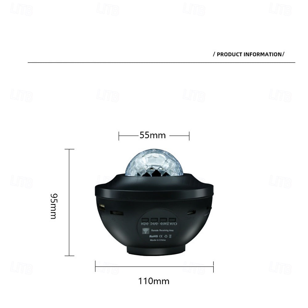 Galaktický projektor vánoční dárkové světla projektor pro ložnici noční světla s bílošumovým časovačem a dálkovým ovládáním hvězdné noční světlo pro dospělé dekorace ložnice dárky pro děti dekorace 2025 - $20.99 –P2