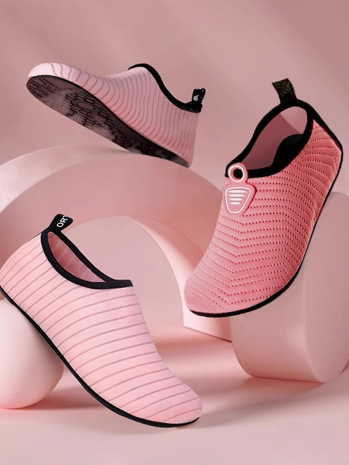 Sapatos femininos de ioga e dança para prática, cor rosa, com sola macia antiderrapante, calçados de fitness leves e flexíveis de 2025 por $19.99 –P2