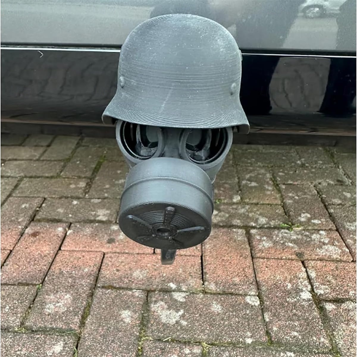 Krytka pro tažné zařízení přívěsu, zábavná plynová maska na helmu a kryt na tažné zařízení přívěsu, ochranná krytka pro tažné zařízení přívěsu, doplňky pro dekoraci auta pro tažné zařízení 2026 - $22.99 –P5