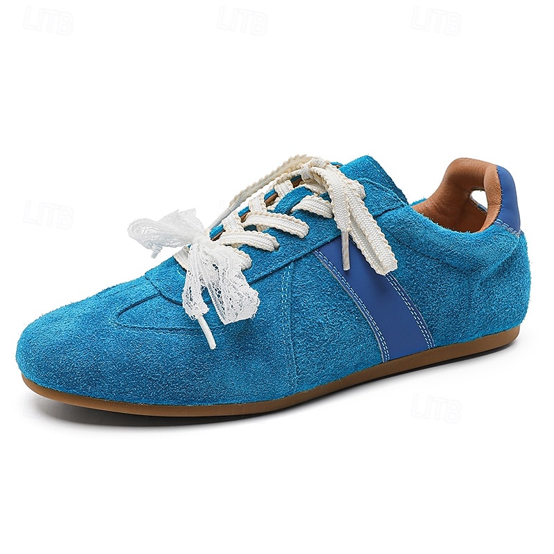 Baskets rétro à lacets en daim pour hommes, chaussures décontractées légères pour le style urbain et les tenues de week-end de 2025 ? $64.99 –P4