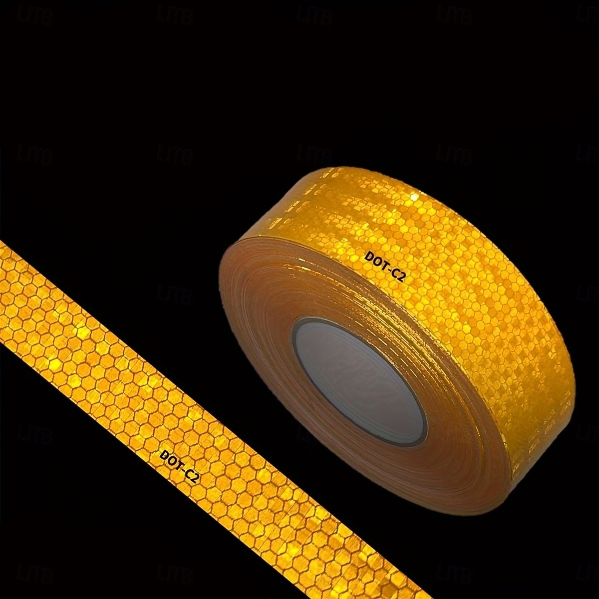 Fita refletiva dot-c2 de alta visibilidade - 1 adesivo de advertência de segurança à prova d'água e resistente para visibilidade noturna e cuidado com perigos, ideal para reboques, caminhões, de 2025 por $63.99 –P5