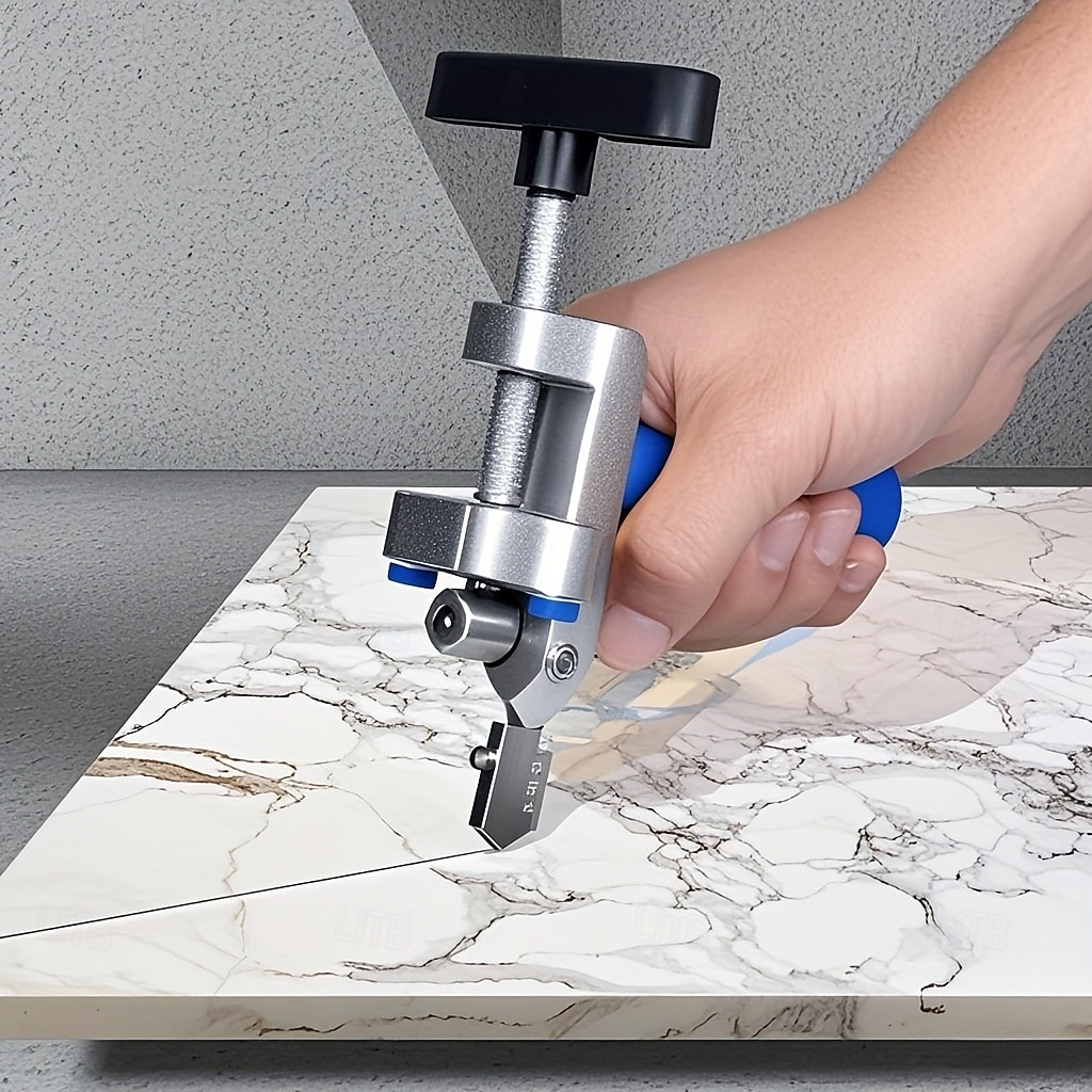 2-in-1 Manual Glass & Tile Cutter with Diamond Roller Wheel - Precision Cutting Tool for DIY & Construction, Adjustable Metal Base & Clamps, Lightweight Portable Design 2026 - $21.99 –P9
