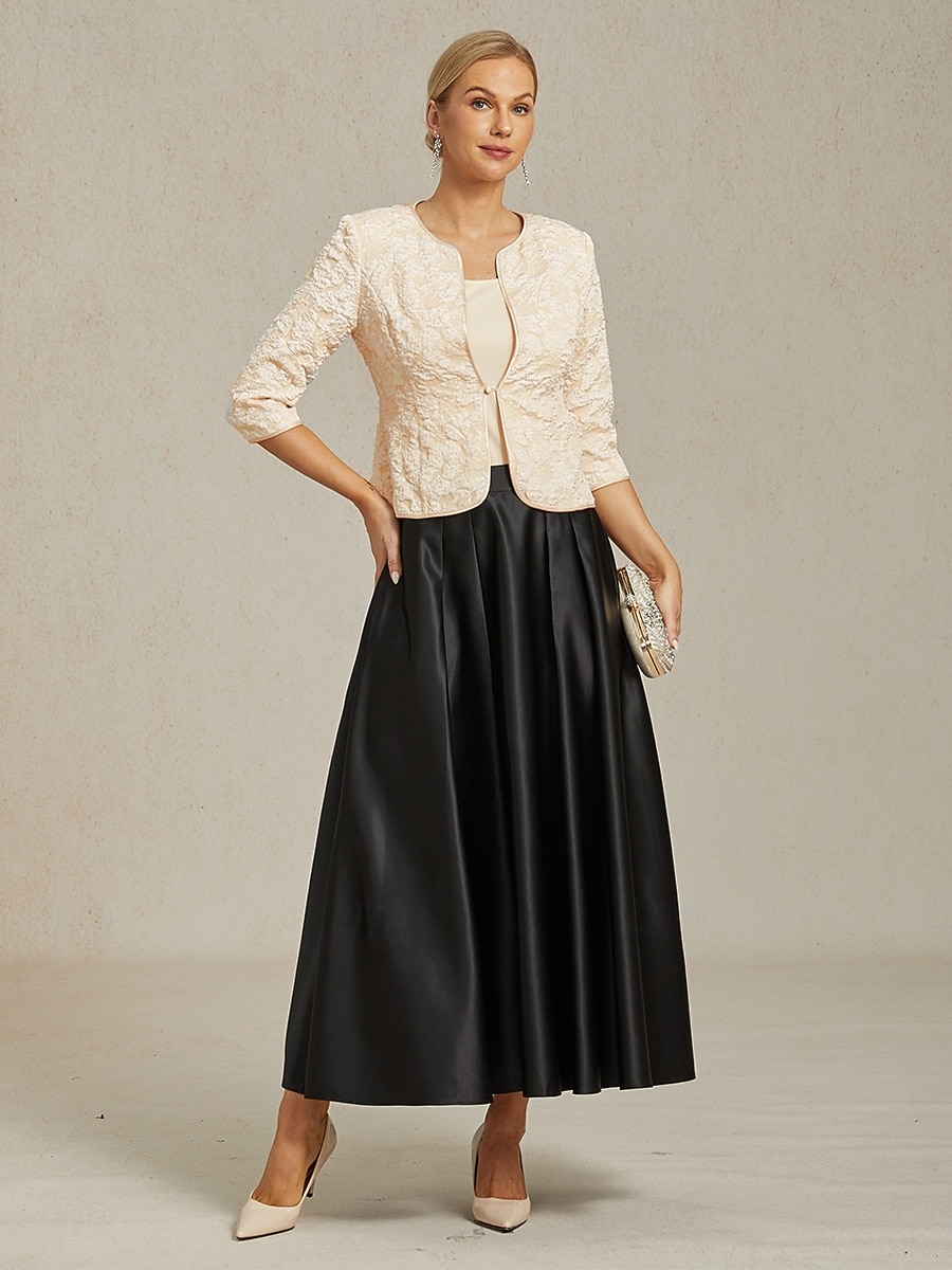 Dame Dressy topper Elegant Daglig Stilfull Crew-hals Beige Høst Vinter 2025 - $89.99 –P7