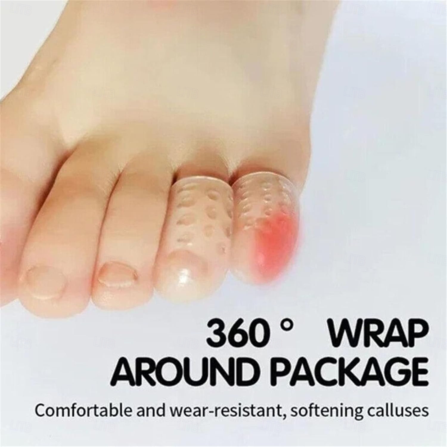 30 pezzi di protezioni per dita in silicone per donne, separatori di dita in gel anti-attrito, copri dita traspiranti per uomini e donne, manicotti per dita per unghie incarnite, calli, duroni, del 2026 a $12.49 –P3