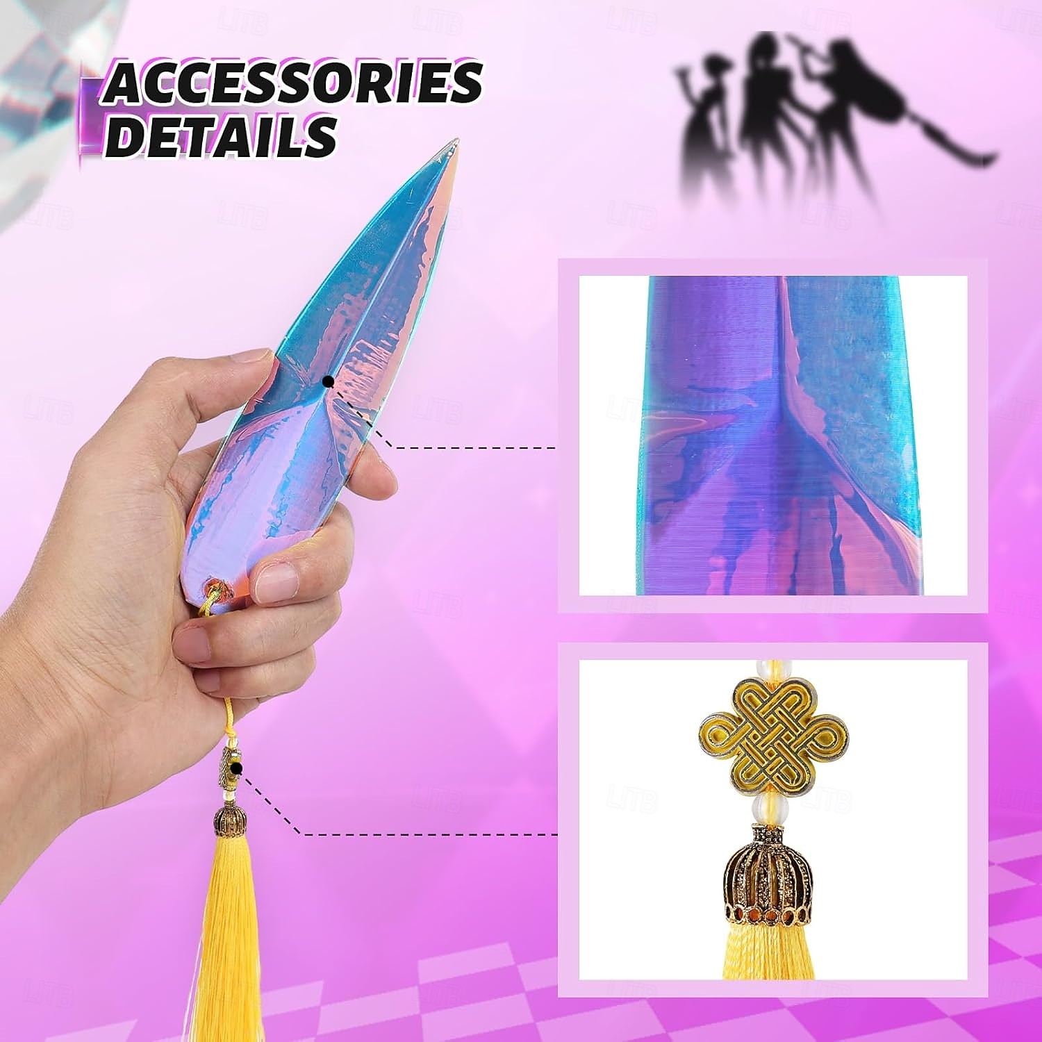 Cacciatori di demoni KPop Zoey Cacciatori di demoni Accessori Cosplay di film for Per uomo Per donna Adulti Halloween Carnevale Performance Halloween del 2025 a $35.99 –P13