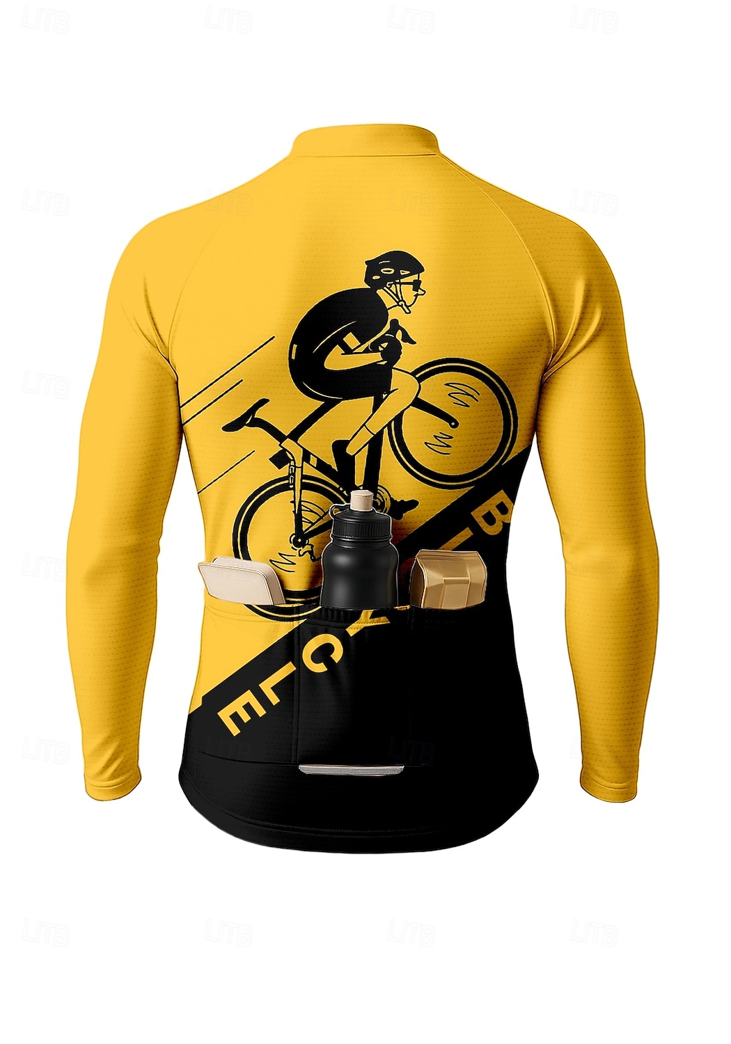 Herren Oberteile Radtrikot Grafik Zitate & Sprüche Fahhrad Langarm Fahhrad Trikot Oberteil mit 3 Gesäßtaschen Mountainbike MTB Straßenradsport Sonnenschutz Schnelltrocknend Reflektierende Streifen 2026 - $34.99 –P2