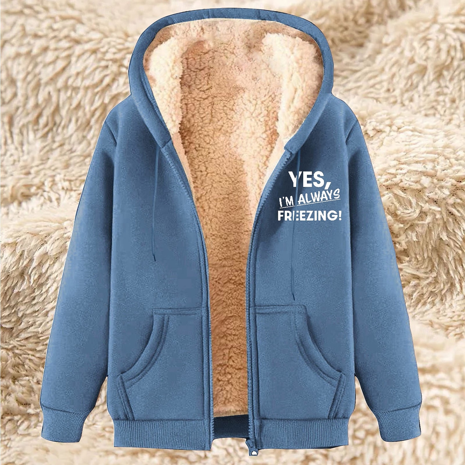 Homme Sweat à capuche zippé intégral Sweat à capuche zippé Veste en Polaire Sweat à capuche en polaire Abricot Noir Rouge Bleu Vert À capuche Uni Lettre Impressions Graphiques Fermeture éclair Avec de 2025 ? $20.99 –P6