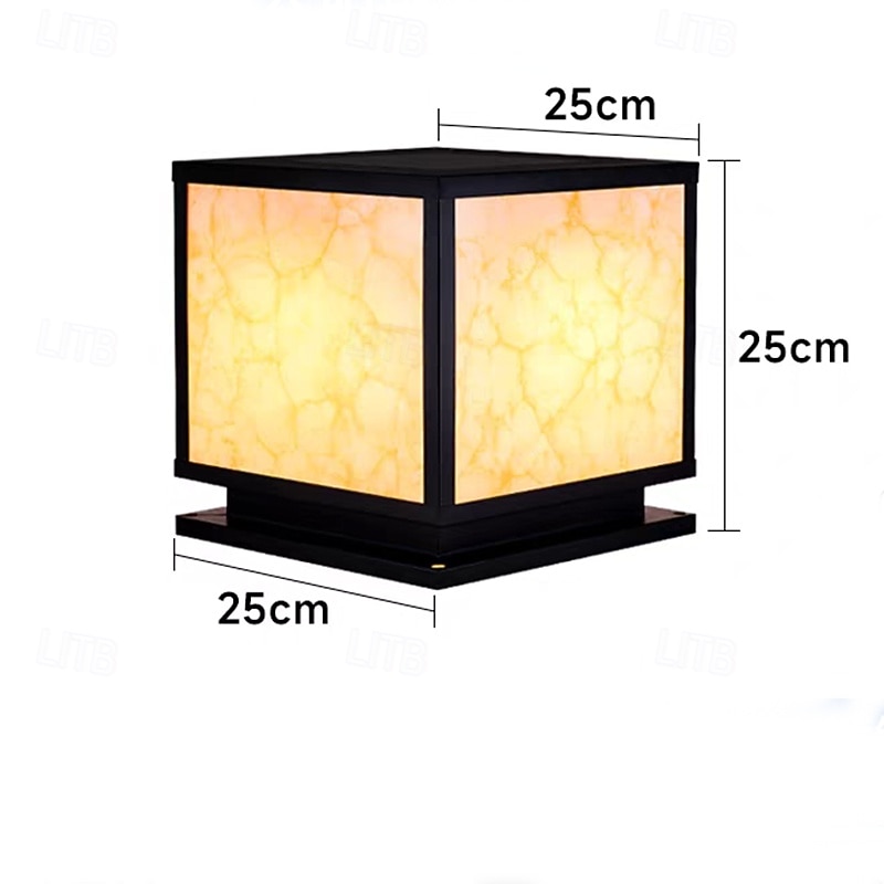 Lampada da esterno in alluminio a LED, lampada da terra, lampada da terra per ingresso cortile, giardino, 110-240 V del 2025 a $182.99 –P6
