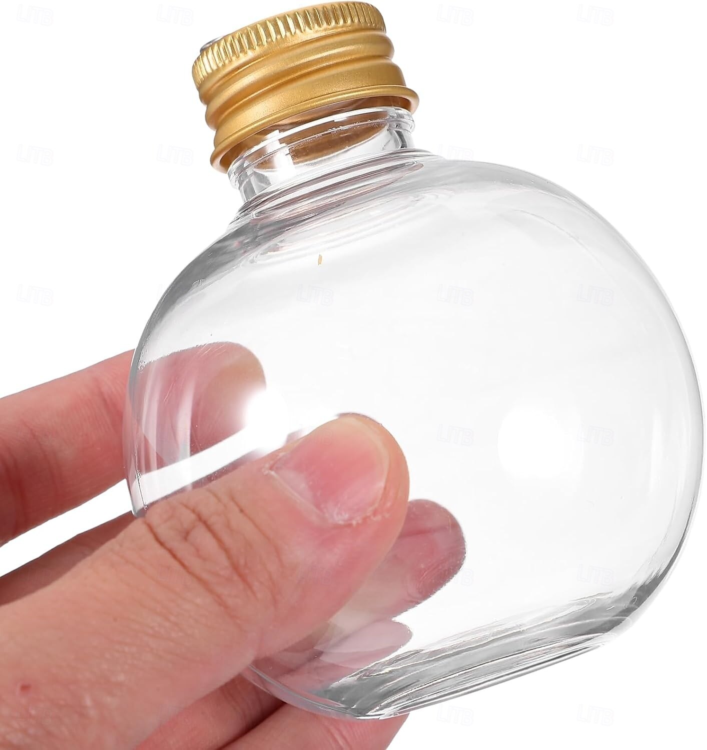 Lot de 10 boules d'alcool de Noël transparentes de 50 ml/100 ml, ornements à remplir pour sapin de Noël avec pendentif en argent et en or, boules d'alcool suspendues pour bricolage, décoration de fête de 2025 ? $9.49 –P8