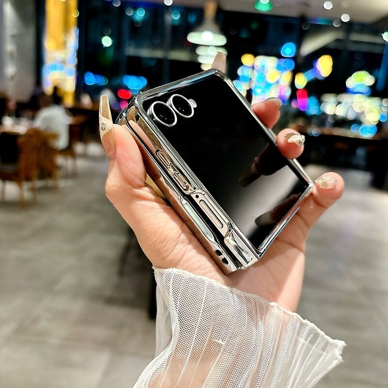 2025年 電話 ケース 用途 サムスンのギャラクシー Zフリップ7 Zフリップ6 Z Flip 5 Z Flip 4 バックカバー 耐衝撃 カラーグラデーション PC  コレクション – $12.99 –P10