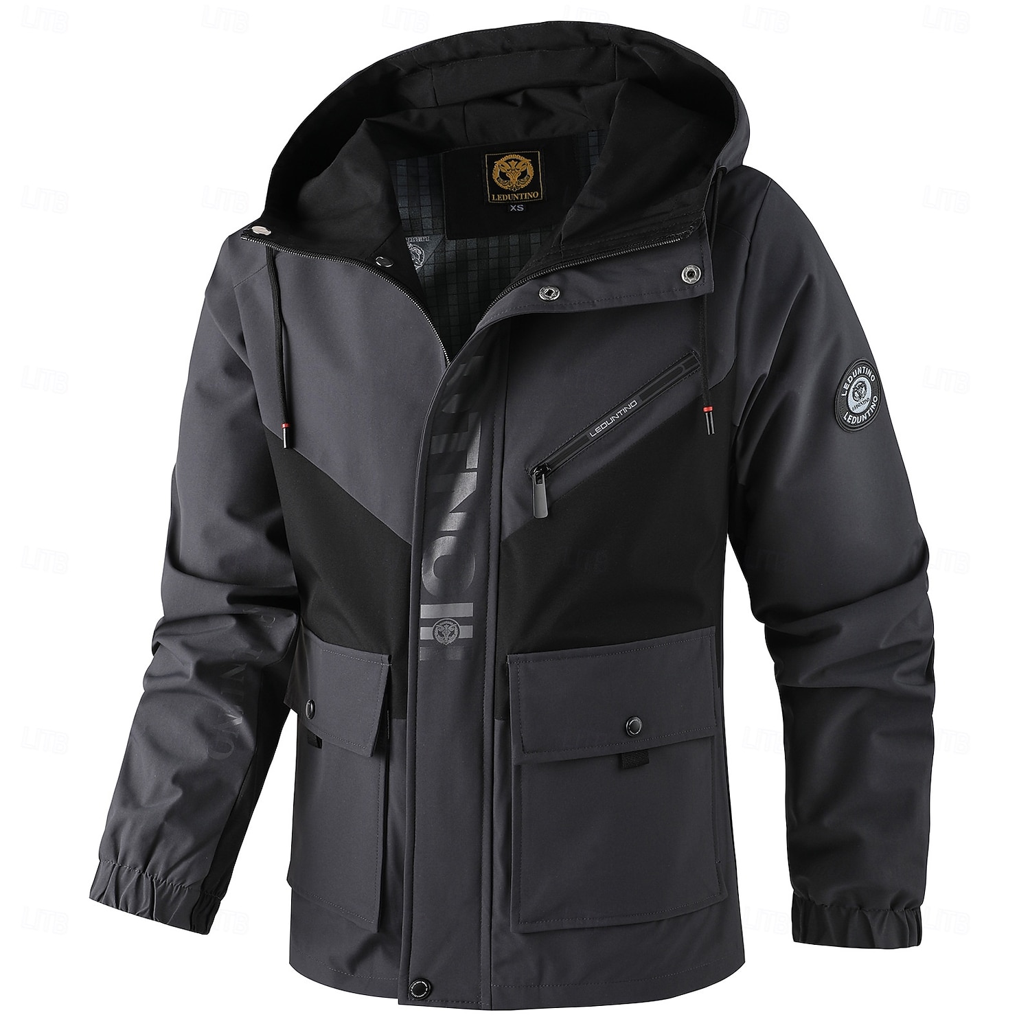 Homens Jaqueta de Inverno Casaco esportivo Jaqueta de Trilha Jaqueta corta-vento Esportes Casual Prova-de-Água Jaqueta Corta-Vento Zíper Bolsos Outono Inverno Côr Sólida Bloco de cor Ativo Com Capuz de 2026 por $59.99 –P10