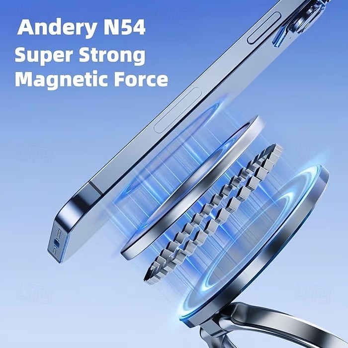 Регулируемый на 360 градусов вакуумный магнитный держатель для телефона, складное крепление на присоске, без помощи рук, держатели для сотовых телефонов Magsafe для вашего автомобиля/спортзала/зеркала 2026 - $15.99 –P6