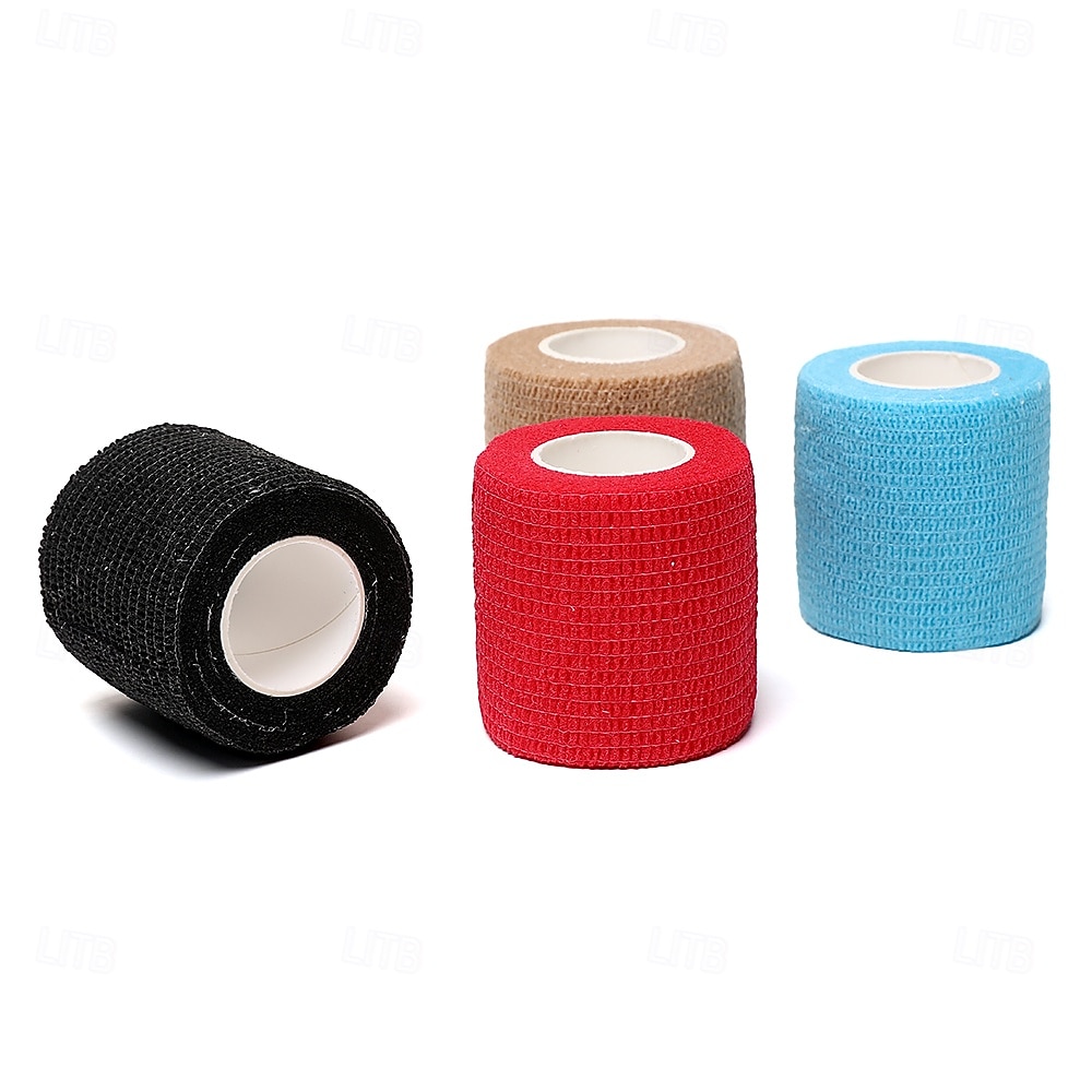 fasce elastiche sportive autoadesive colorate, fasce di supporto flessibili per ginocchia, dita, caviglie, polsi, spalle e articolazioni, protezione muscolare e prevenzione degli infortuni del 2025 a $3.49 –P8