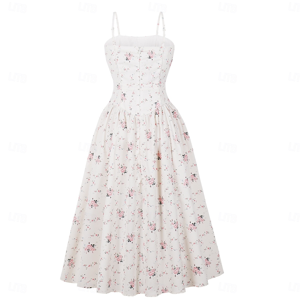 1950s Retro Vintage Dress Swing Dress Sleeveless Floral Fancy Dress Women's Carnival Masquerade Daily Wear Bachelorette Party Adults' Dress 2026 - $51.99 –P10