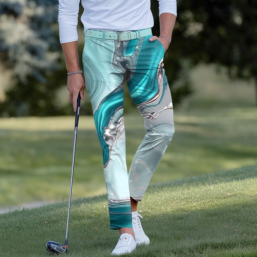 Per uomo Marmo Arte liquida astratta Pantaloni Eleganti Pantaloni da golf Pantaloni Misura del girovita medio Casual Sport all'Aperto Pantaloni slim fit con tasche Primavera Autunno Stampa 3D Rosso del 2026 a $31.99 –P1