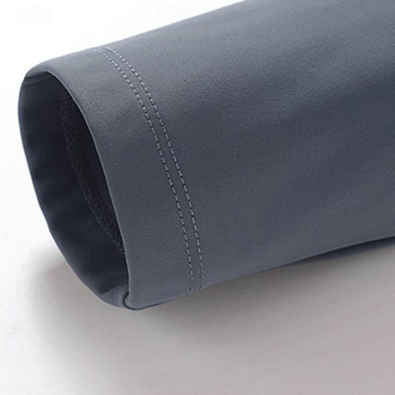 Per uomo Camicia da escursionismo cima dell'escursionismo Maglietta con cerniera a un quarto Manica Lunga Collo alla coreana Top Esterno Protezione Solare UV Asciugatura Rapida Traspirante Nylon del 2025 a $38.99 –P8