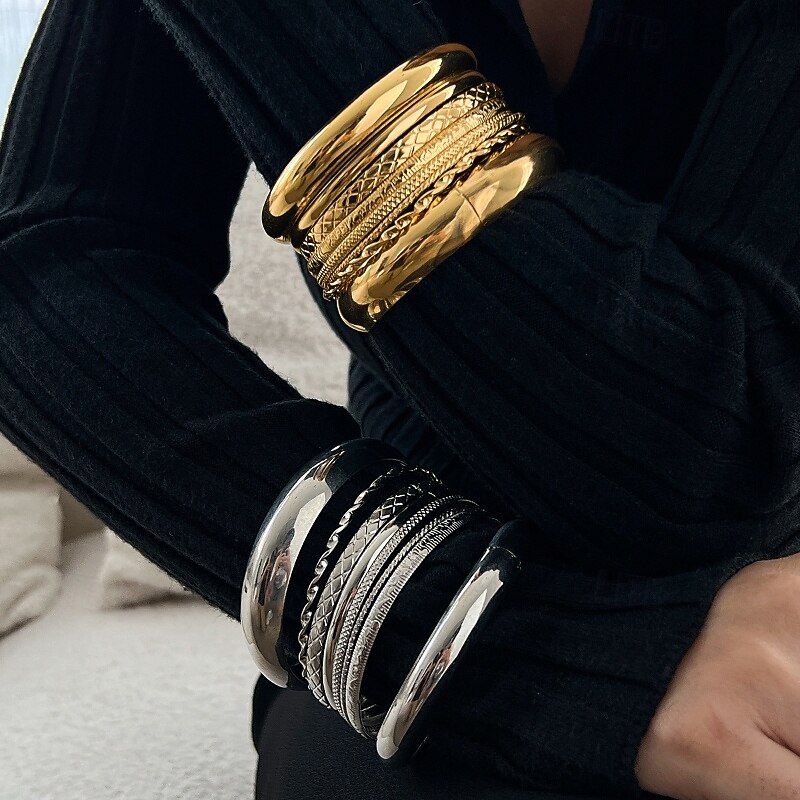 Women's Bracelet Bangles Thick Chain Ball Fashion Alloy Bracelet Jewelry White / Gold For Holiday Date Birthday 2026 - $16.49 –P2