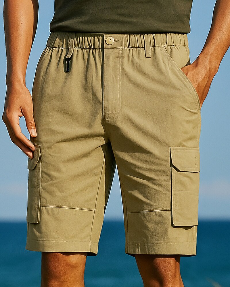 Herren Abzippbare Hosen Wanderhosen Softshellhosen Außen Normale Passform Wasserdicht Winddicht Unterteile Tasche Elastischer Bund Schwarz Armeegrün Camping / Wandern Laufen S M L XL XXL 2025 - $38.99 –P2