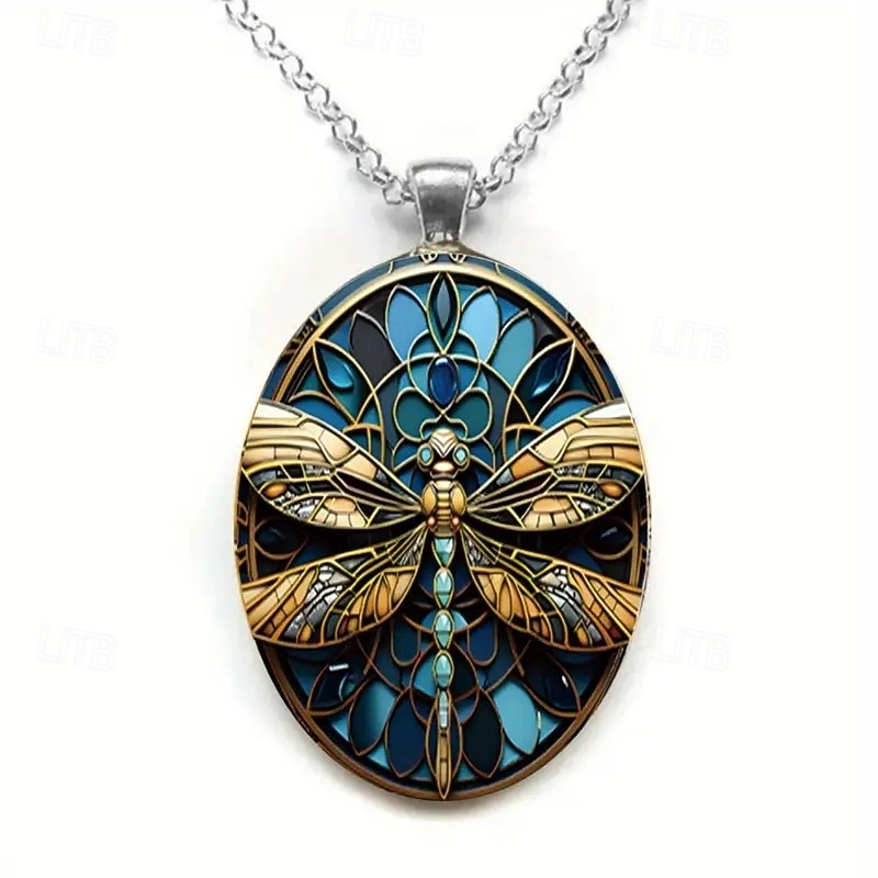 1 stk Halskjede For Dame Gate Daglig Legering Klassisk Dragonfly 2025 - $11.49 –P3