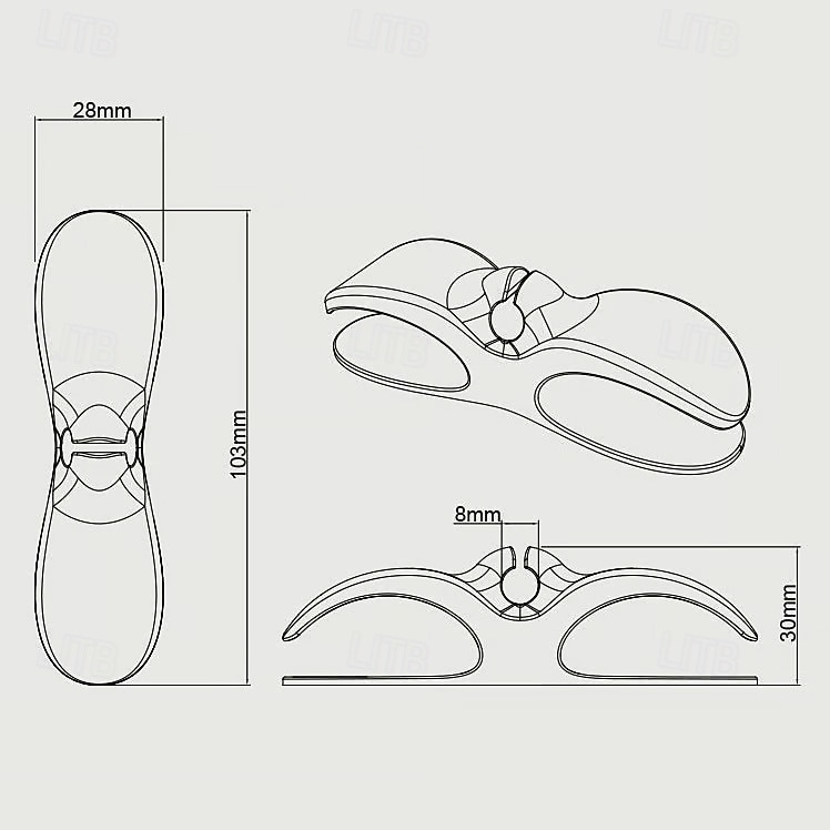 4dílný organizér kabelů pro kuchyňské spotřebiče, vylepšený držák navíječe kabelů, černý obal kabelu pro mixér, kávovar, fritézu a další malé spotřebiče 2026 - $15.99 –P4