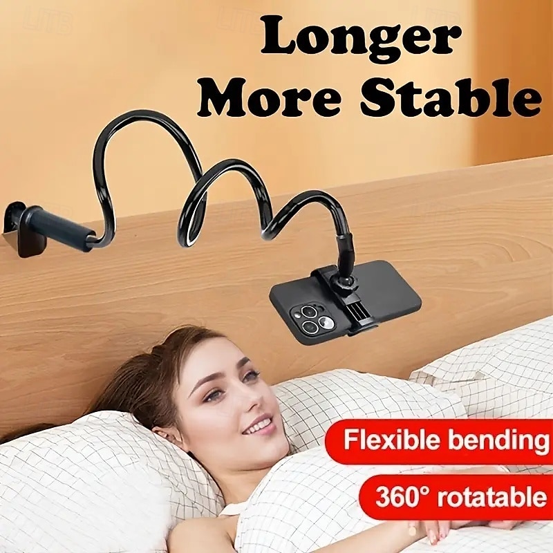 Multifunctional Lazy Phone Stand Desktop Multifunctional Live Streaming Bedside Phone Stand Bedside Tv Viewing Stand 2025 - $9.99 –P1