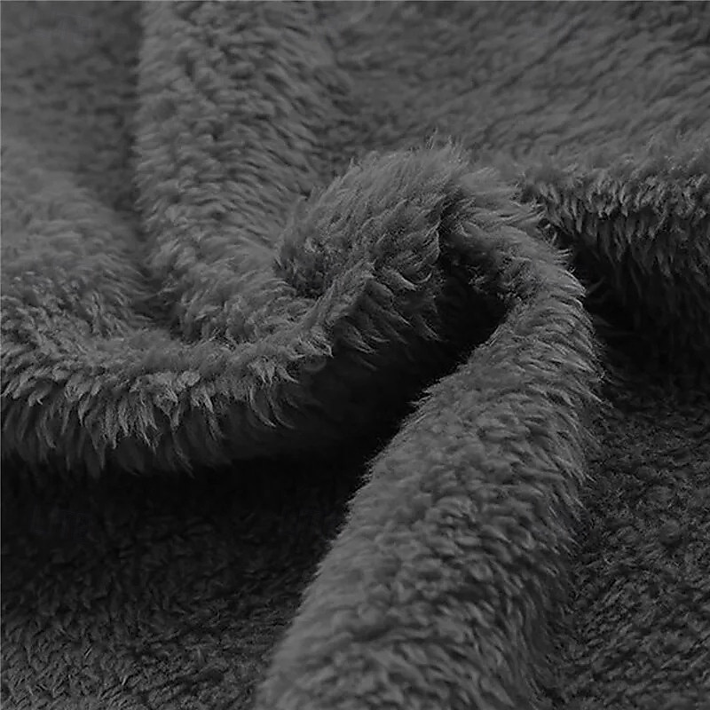 Per uomo Felpa con cappuccio Felpa con cappuccio a zip intera Felpa con cappuccio in pile Felpa con cappuccio foderata in pile Blu Verde scuro Marrone Con Cappuccio Semplice Patchwork Blocco di colore del 2025 a $39.99 –P4
