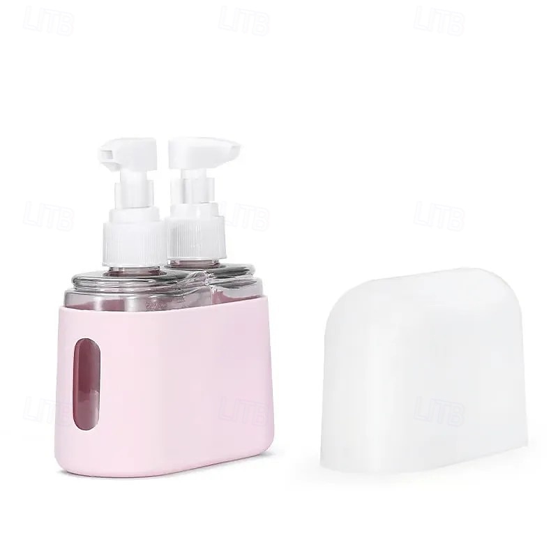 Přenosná cestovní sada mini dávkovačů šamponu, znovu naplnitelné kosmetické nádoby, nepropustné lahvičky na pleťové mléko, toaletní sada, rozprašovače, přenosné cestovní příslušenství pro líčení, 2026 - $15.99 –P19