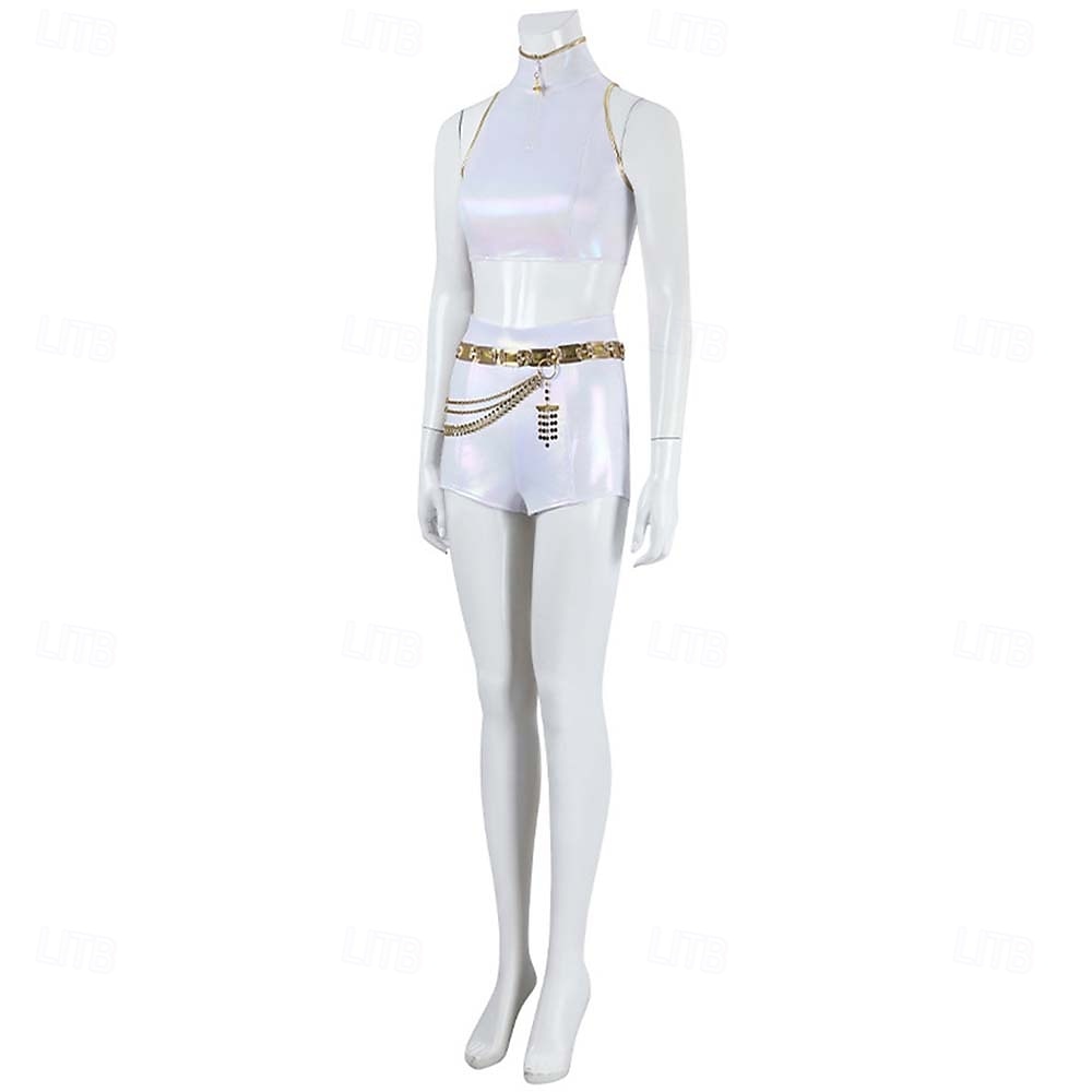 Inspiré des idoles coréennes Idole Pop Star Costume Robe Elégante Idole virtuelle for Femmes Adultes Halloween Carnaval Performance Comic-Con Salon de l'Anime de 2026 ? $60.99 –P4