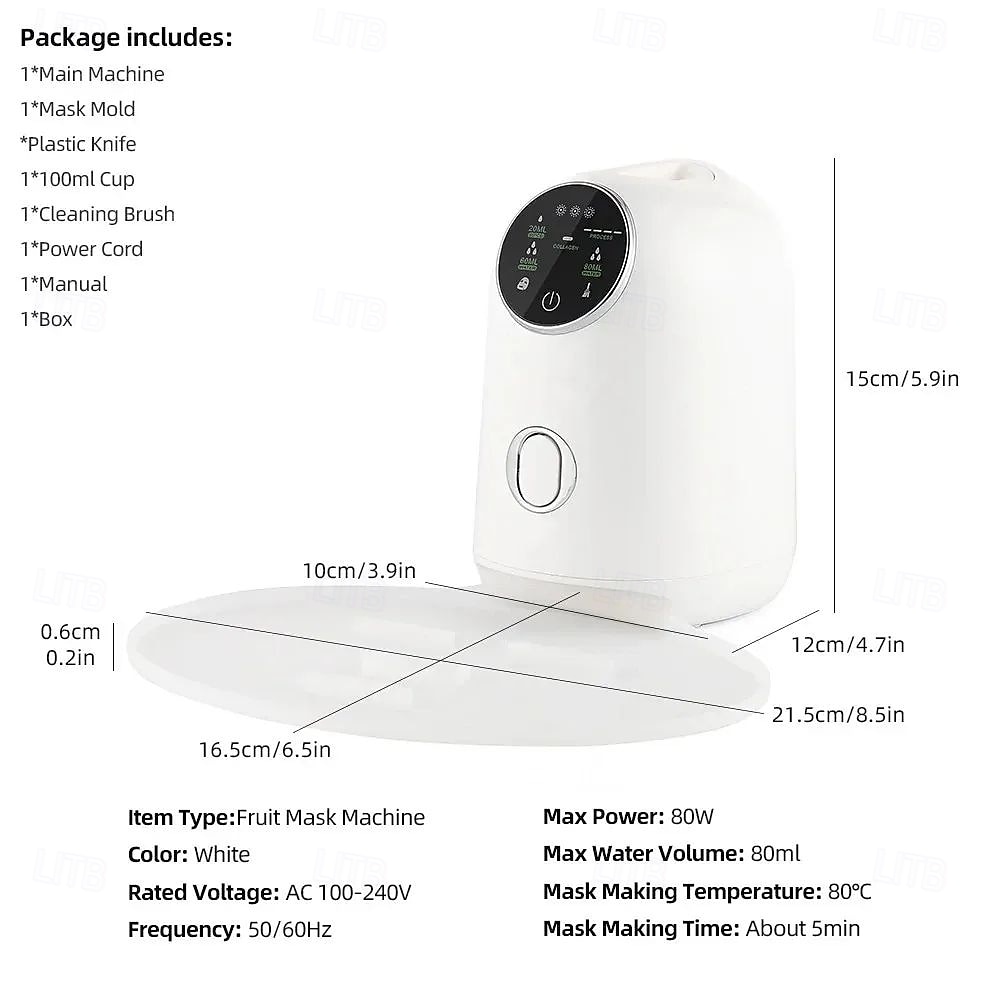 DIY Mask Maker Tools For Vegetable Fruits Mask Maker Skin Rejuvenation Moisturizing Eye Nose Lips Neck Hand Breast Mask Molds Valentine's Day Gift 2026 - $85.99 –P16