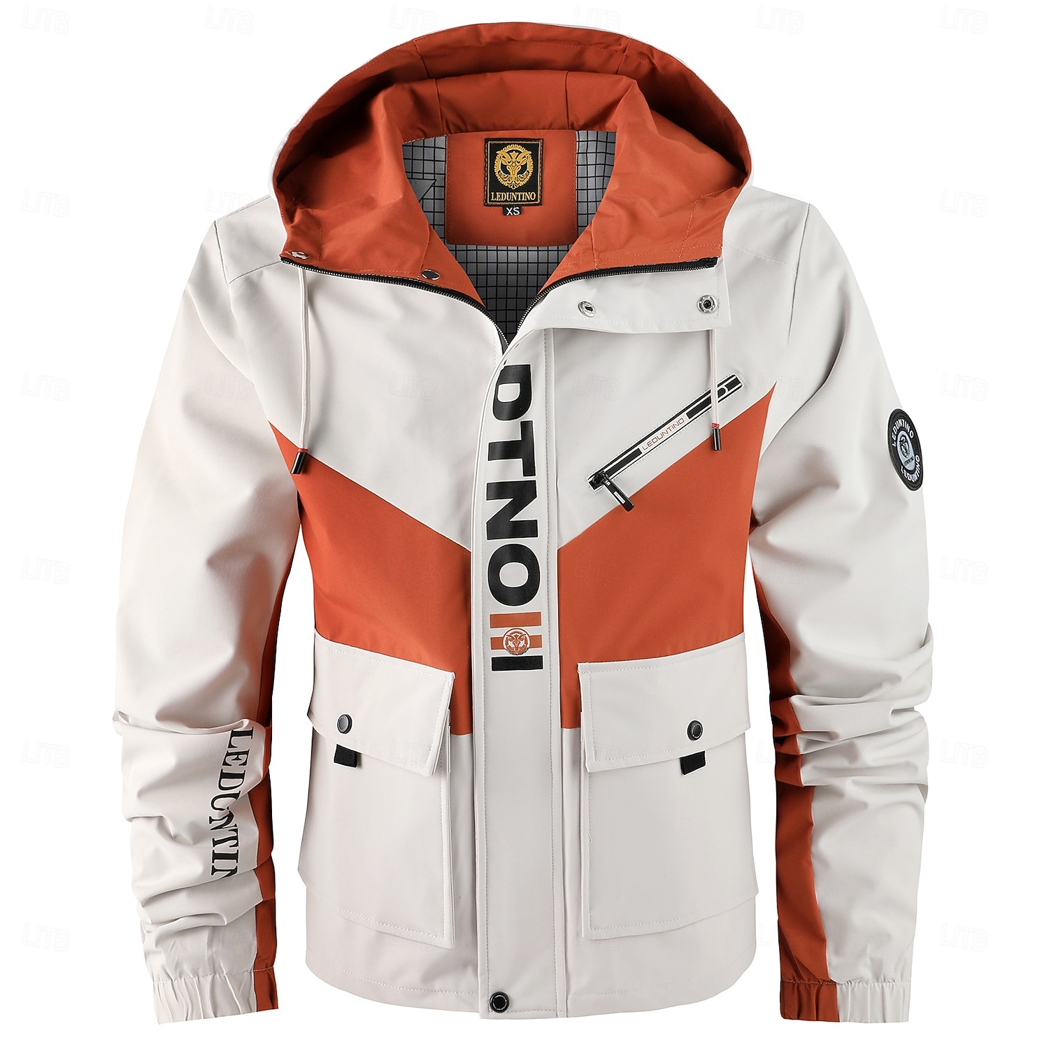 Homens Jaqueta de Inverno Casaco esportivo Jaqueta de Trilha Jaqueta corta-vento Esportes Casual Prova-de-Água Jaqueta Corta-Vento Zíper Bolsos Outono Inverno Côr Sólida Bloco de cor Ativo Com Capuz de 2026 por $59.99 –P1