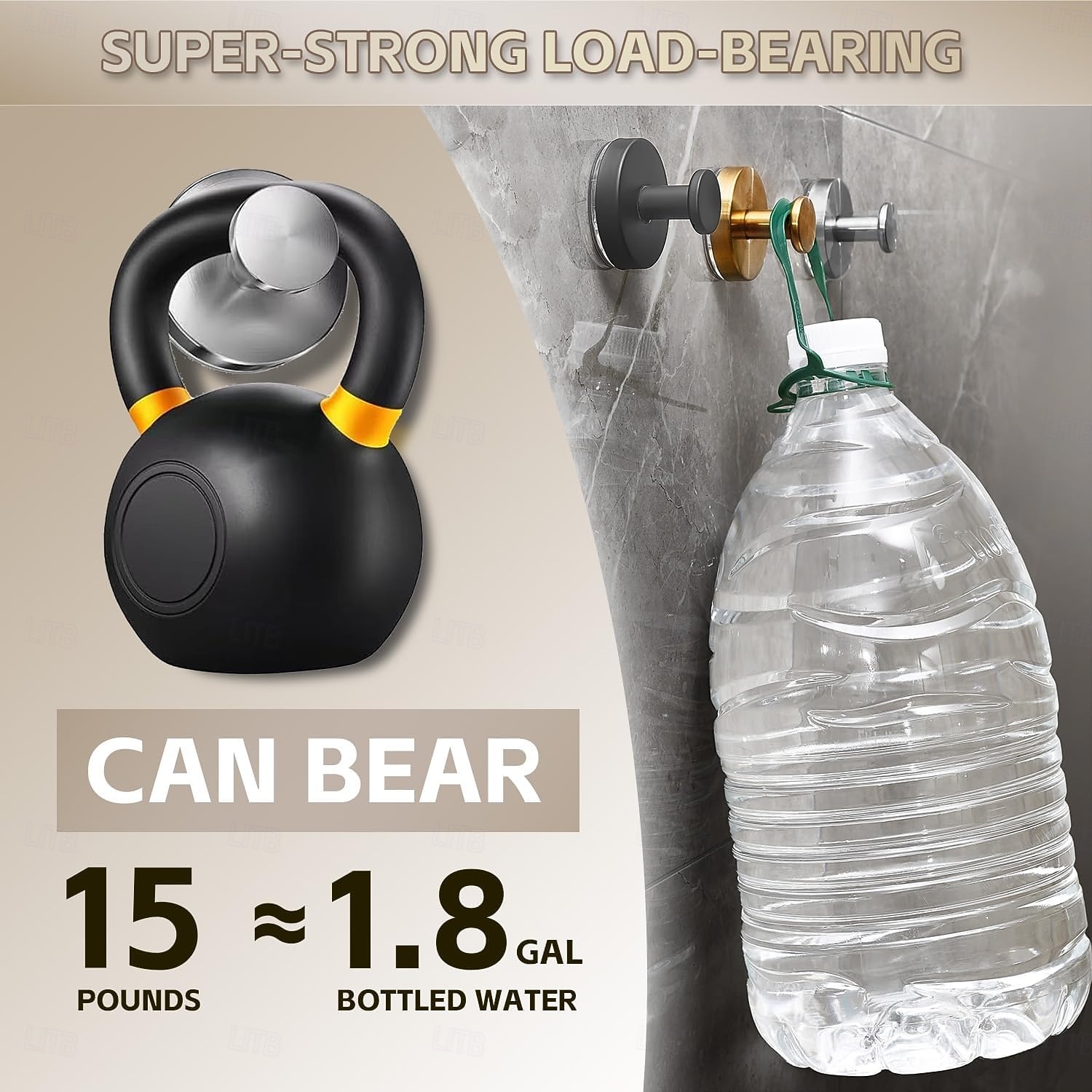 Pachet de 4 cârlige cu ventuză pentru duș, coroane, prosoape, halate, lufă, cârlige de baie detașabile, fără găurire, pentru montare pe pereții băii, bucătărie, sticlă, oglinzi, faianță, suprafețe 2025 - $16.49 –P8