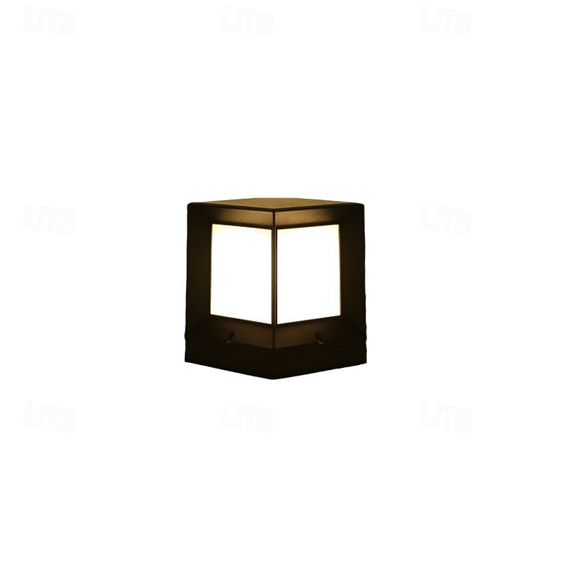 LED Outdoor Solor Post Lights 21cm Nordic Style Outdoor Column Lights Fence Post Cap Lights Waterproof IP54 for Deck Suitable for Door Stone Pillars Garden lamp Post 2026 - $172.99 –P4