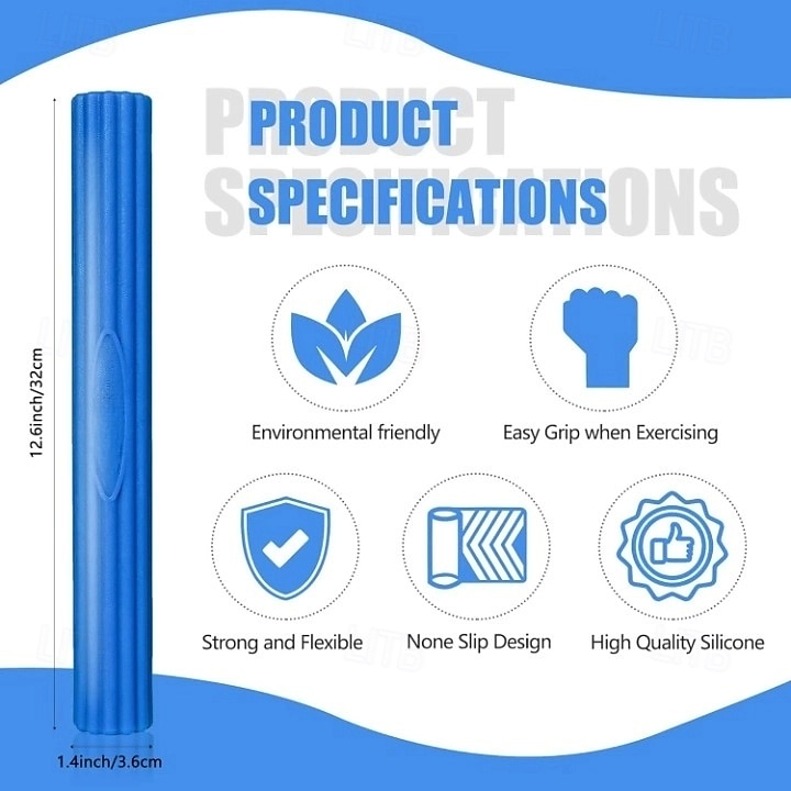 barra de flexoterapia, barra flexível para fisioterapia &barra de resistência para cotovelo de golfista, tendinite, pulso, dor no antebraço, melhora a força de preensão e alivia a dor de 2026 por $41.99 –P4